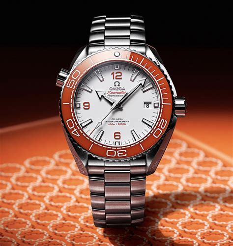 omega planet ocean watch|omega planet ocean orange bezel.